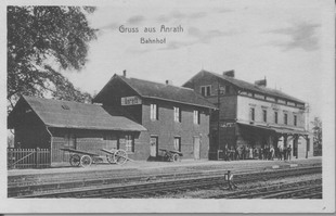 Der alte Anrather Bahnhof