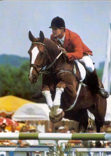Norbert Koof im Springparcours