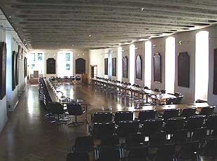 Raatssaal im Schloss Neersen