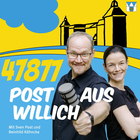 Podcast Cover mit "Reportern" Sven Post und Reinhild Köhncke