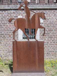 Reiterstandbild im Skulpturenpark
